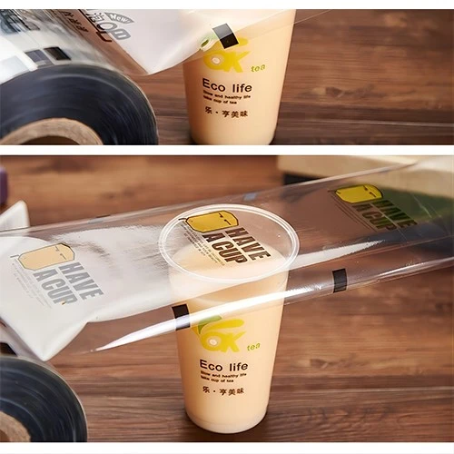 Milk tea cover film Milk tea cover film